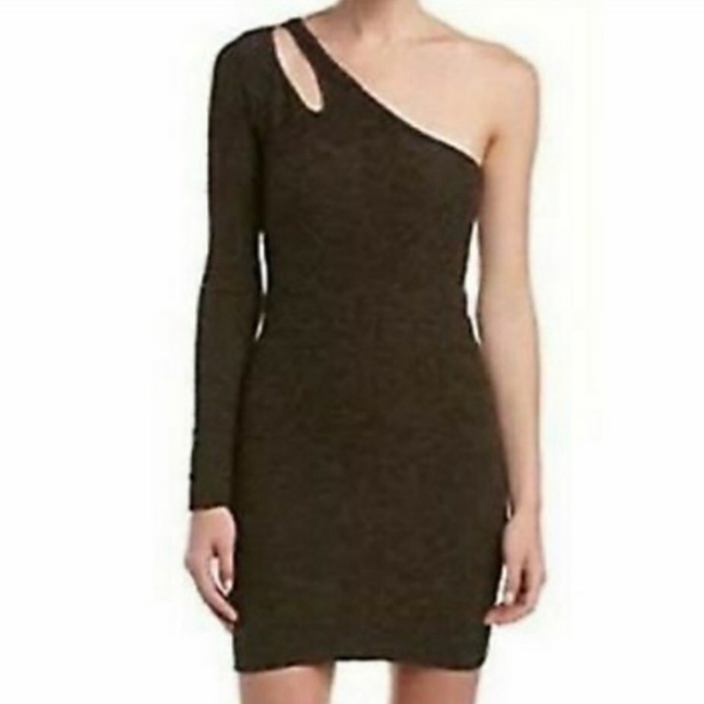 NWT BCBGeneration One Shoulder Bodycon Mini Dress